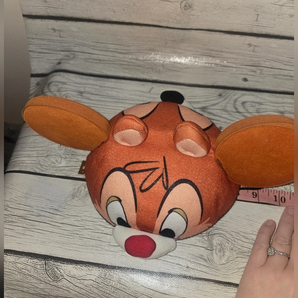 Disney Chip & Dale Two Sided Mickey Mouse Ears Hat Cap Size Youth HTF Rare